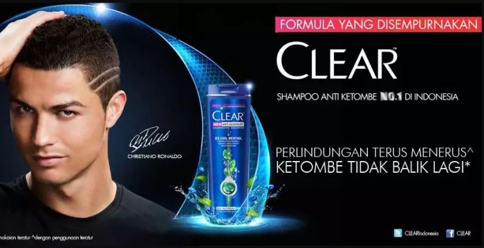 contoh iklan produk shampo