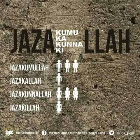 Arti Jazakallahu Khairan Jazakumullahu Khairan Dan Jawabannya Terlengkap Salamadian