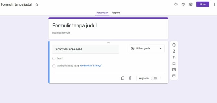 cara membuat google forms